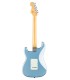 Espalda de la guitarra eléctrica Fender modelo Squier Classic Vibe FSR Stratocaster 60S LRL con mástil en arce