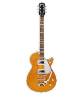 Guitarra elétrica Gretsch modelo G5230T Electromatic Jet na cor Gold Sparkle e com captadores FT-5E Filter'Tron™