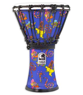 Djembe Toca Percussion model FCDJ 7FD Freestyle Rope Fever Dreams with 7" of diameter