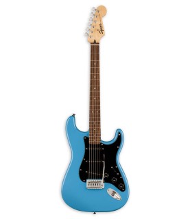 Guitarra eléctrica Fender modelo Squier Sonic Strat  IL en color California Blue y con pastillas bobina simple de cerámica