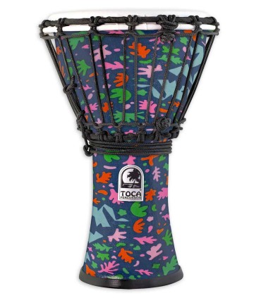 Djembe Toca Percussion modelo FCDJ 7SFD 7SAD Freestyle Rope Autumn Days with 7" (17,78 cm) head