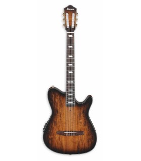 Electroacoustic guitar Ibanez model FRH20SMN TCL with Tobacco Burst finish
