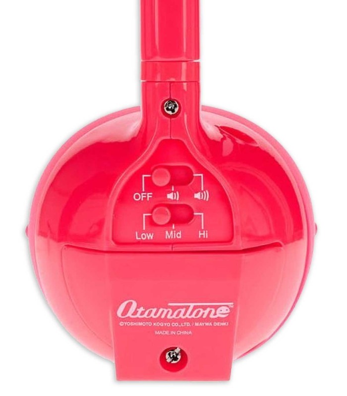 Controles del Otamatone modelo Original Rosa