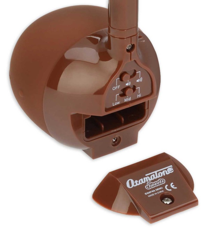 Controles del Otamatone modelo Original Chocolate
