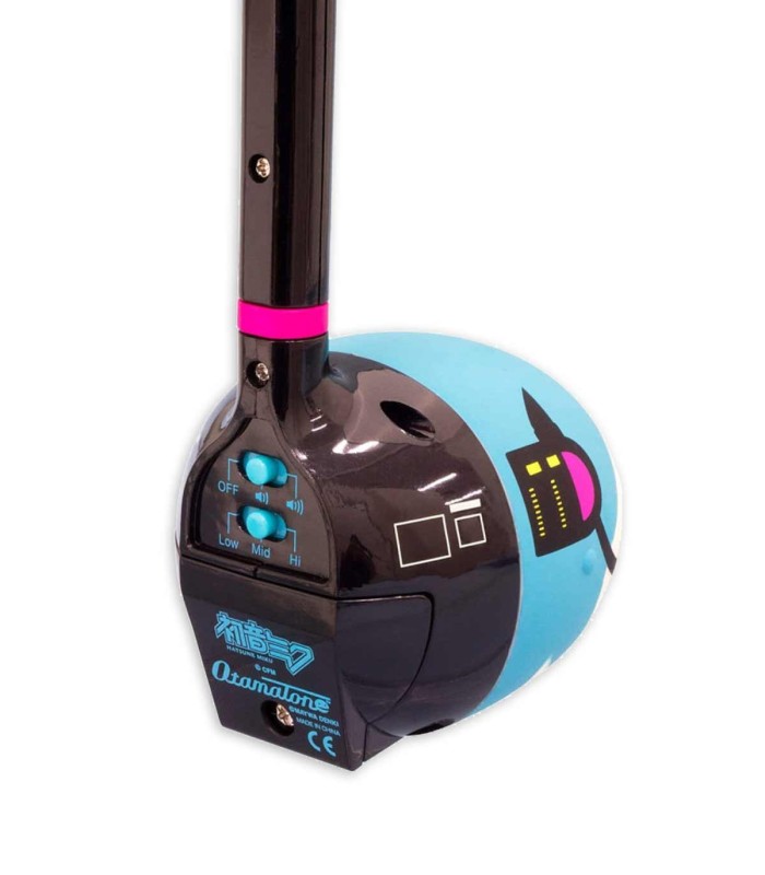 Controlos do Otamatone modelo Original Hatsune Miku