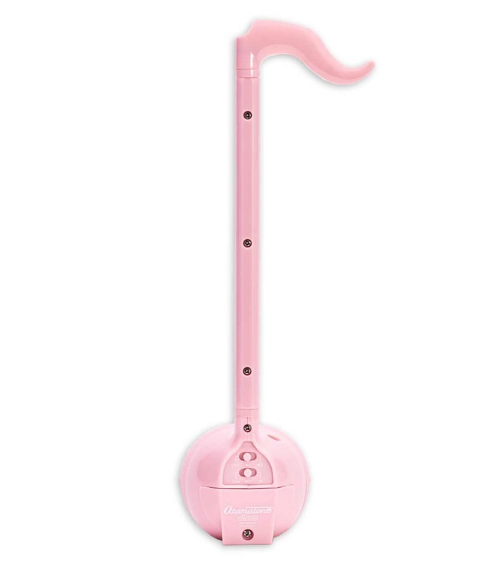 Costas e controlos do Otamatone modelo Original Morango