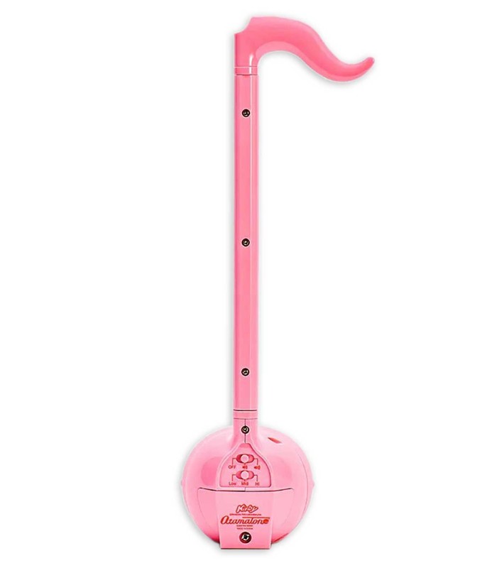 Back and controls of the Otamatone model Original Kirby