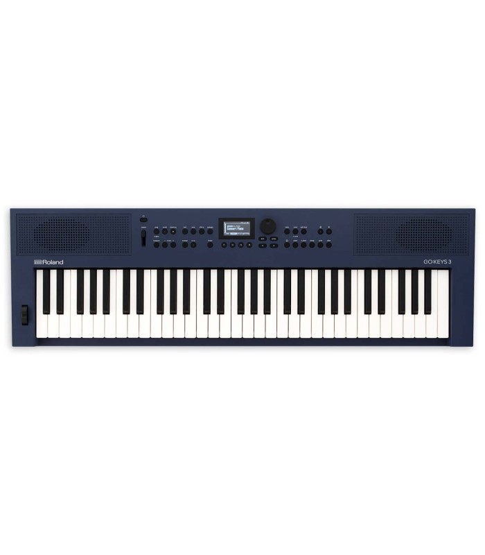 Keyboard Roland model Go Keys 3 with 61 keys in Midnight Blue color