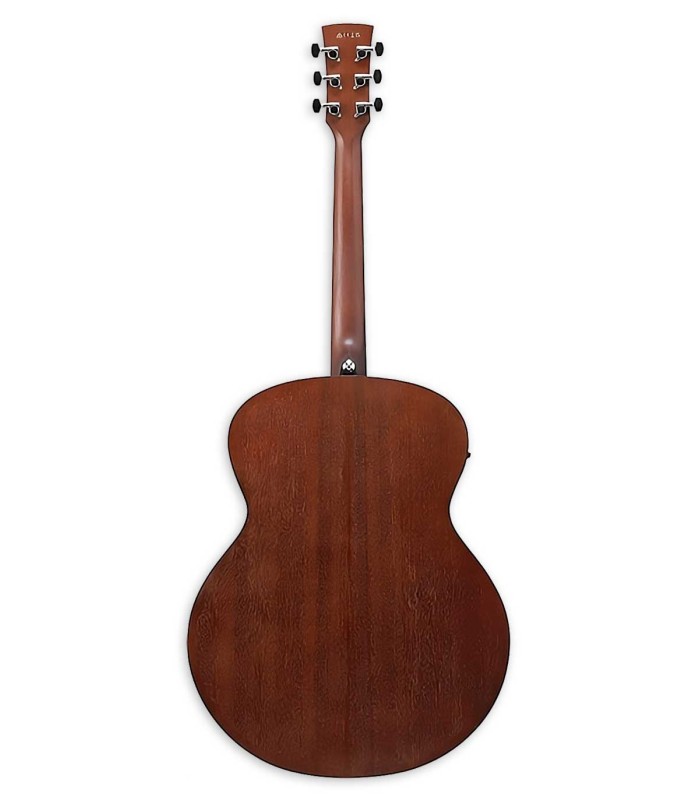 Meranti back and neck of the electroacoustic guitar Ibanez model PJ50EOAH Jumbo