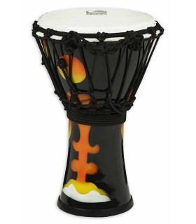 Djembe Toca Percussion modelo SMFDJ 7OR Magma Freestyle Rope Orange