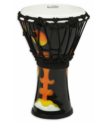 Djembe Toca Percussion modelo SMFDJ 7OR Magma Freestyle Rope Orange