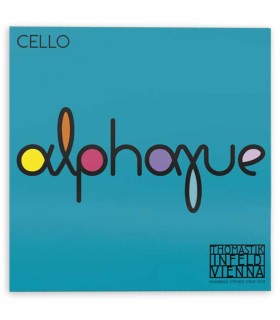 String set Thomastik model Alphayue AL 400 for 4/4 size cello