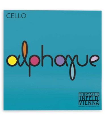 String set Thomastik model Alphayue AL 400 for 4/4 size cello