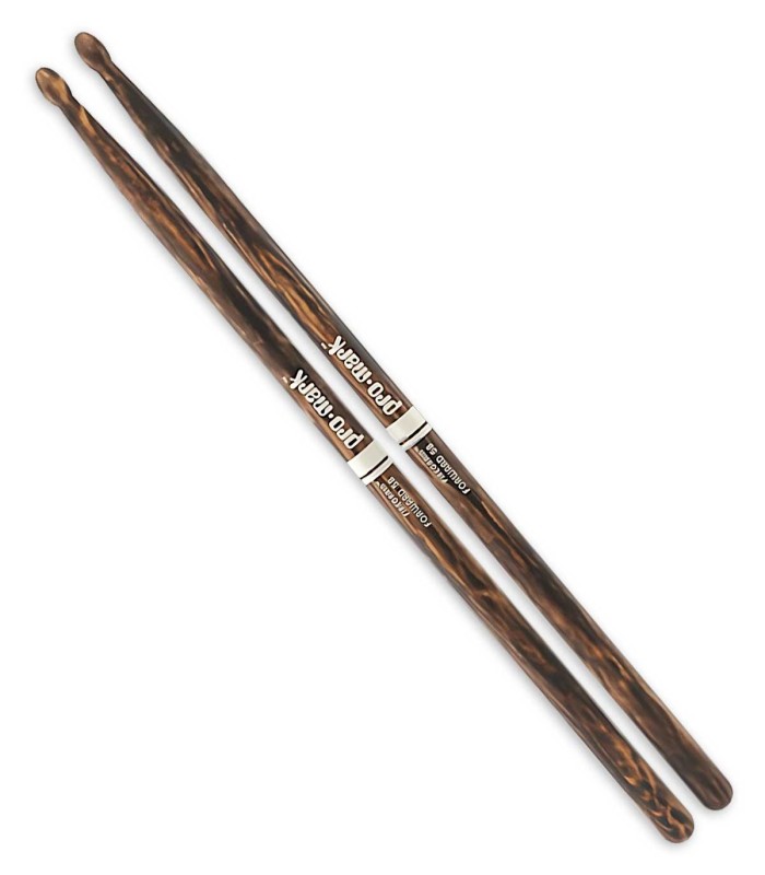 Drum sticks pair Promark model TX5BWFG Classic Forward 5B Firegrain