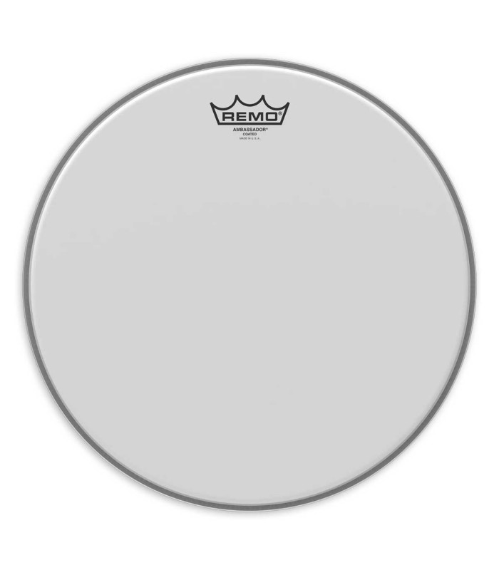 Drumhead Remo model Ambassador BA-0114-00 14" Coated White