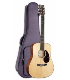 Electroacoustic Guitar Martin model Junior DJRE with solid spruce, includes padded bag