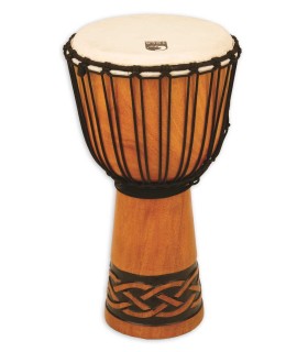 Djembe Toca Percussion model TODJ 10CK Origin Series Wood Rope Tuned Celtic Knot