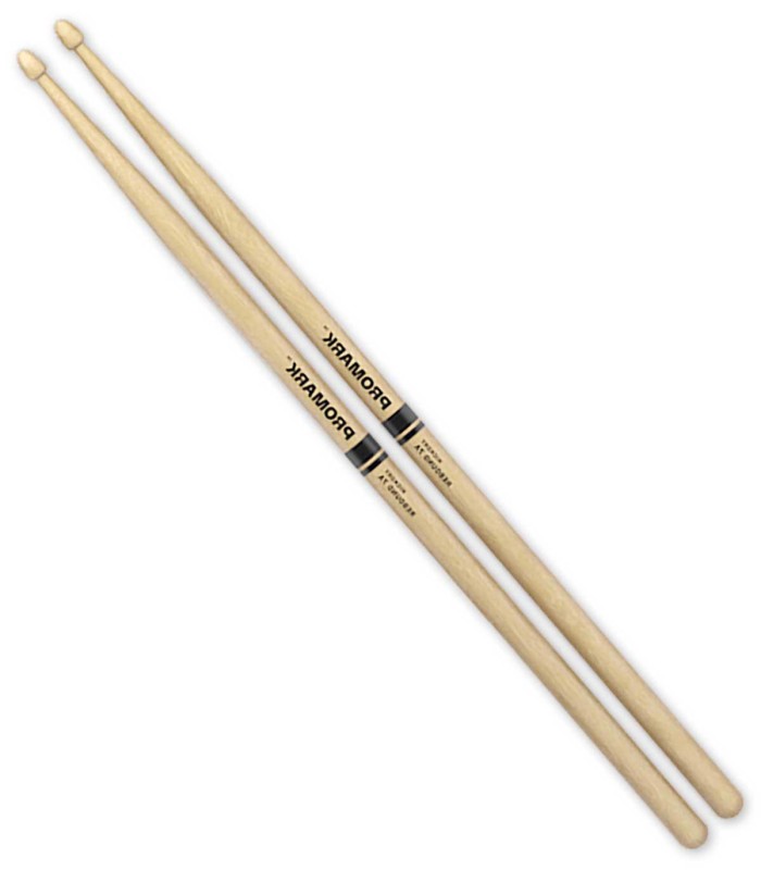 Par de baquetas Promark modelo RBH535AW Hickory Rebound 7A