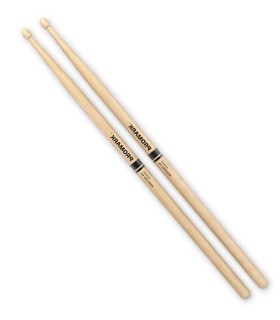 Par de baquetas Promark modelo RBH565AW Hickory Rebound 5A