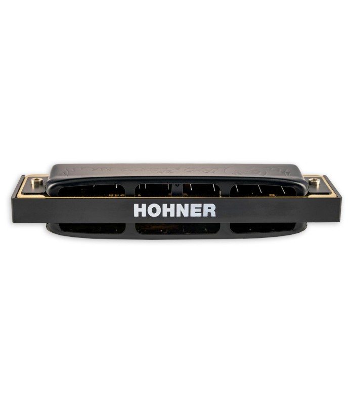 Costas da harmónica Hohner modelo Pro Harp em Lá com pente em ABS