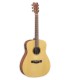 Guitarra eletroacústica Yamaha modelo FX400 Dreadnought com tampo em spruce (abeto) e acabamento natural satinado