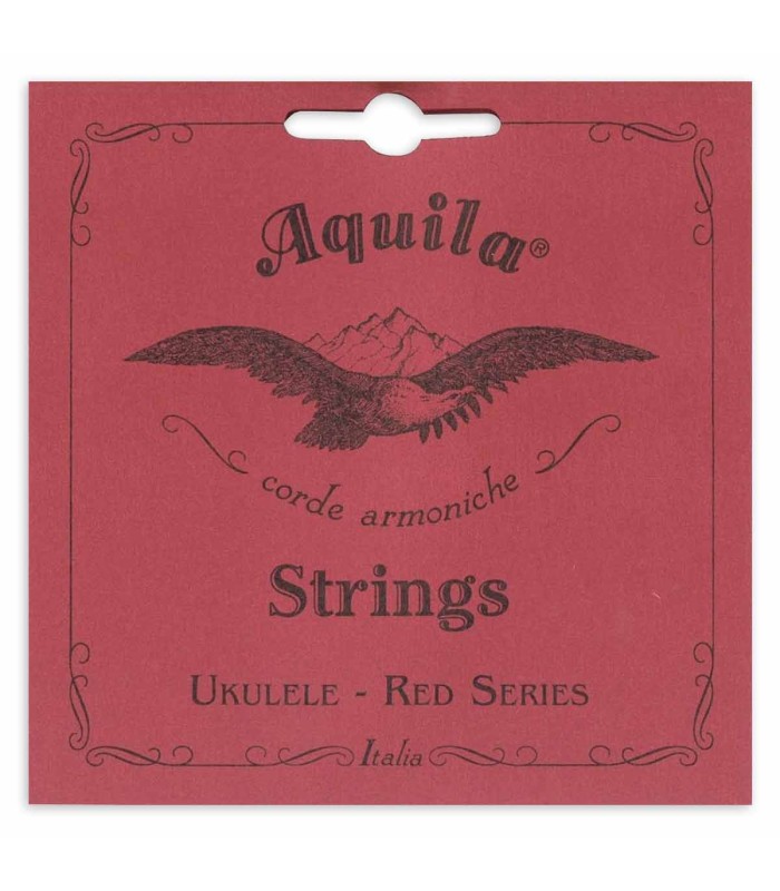Capa do jogo de cordas Aquila modelo 88U para ukulele tenor com Low G (Sol grave)