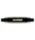 Back of the harmonica model Hohner Silver Star in C with ABS comb