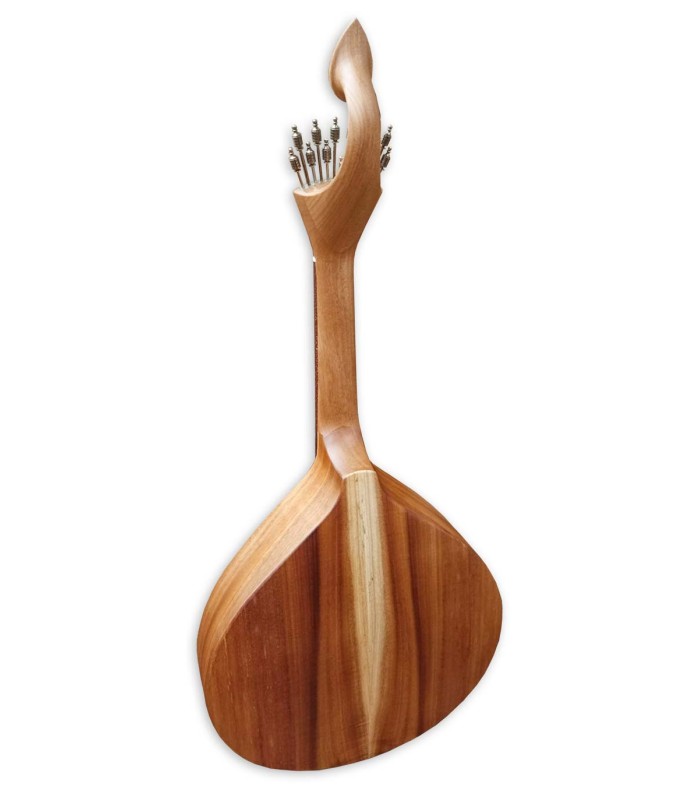 Solid acacia back and sides of the portuguese guitar Artimúsica model GPBASEC Coimbra