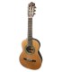 Guitarra clássica Paco Castillo modelo 201 de tamaño 1/4 con tapa en cedro macizo