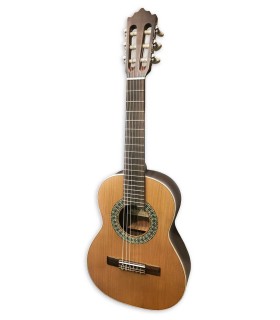 Guitarra clássica Paco Castillo modelo 201 de tamaño 1/4 con tapa en cedro macizo