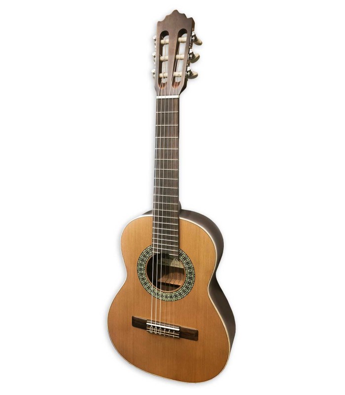 Classical guitar Paco Castillo model 201 of 1/4 size with solid cedar top