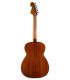 Fundo e ilhargas em sapele da guitarra acústica Fender modelo California Standard Monterey