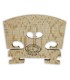Violin bridge Aubert model A0503 Mirecourt raw for violin of 4/4 size