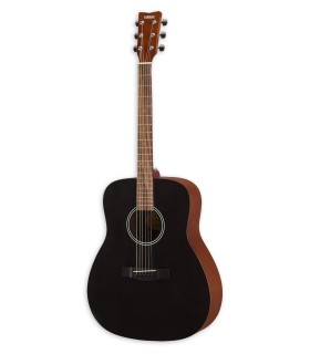 Guitarra acústica Yamaha modelo F400SMB Dreadnought com tampo em spruce (abeto) e na cor Smoky Black