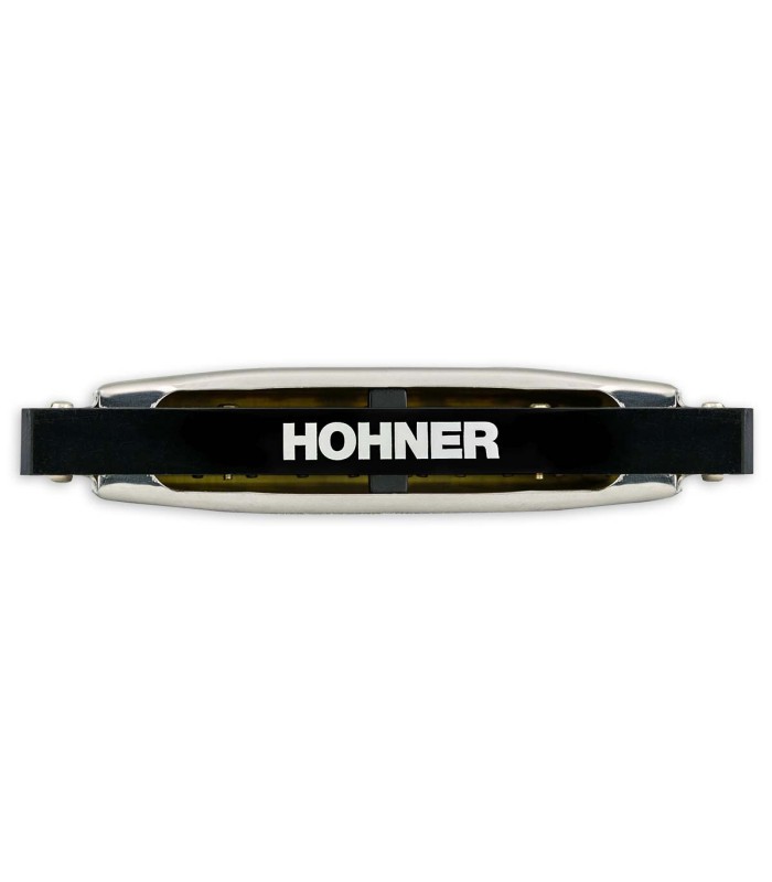 Costas da harmónica Hohner modelo Silver Star com pente em plástico