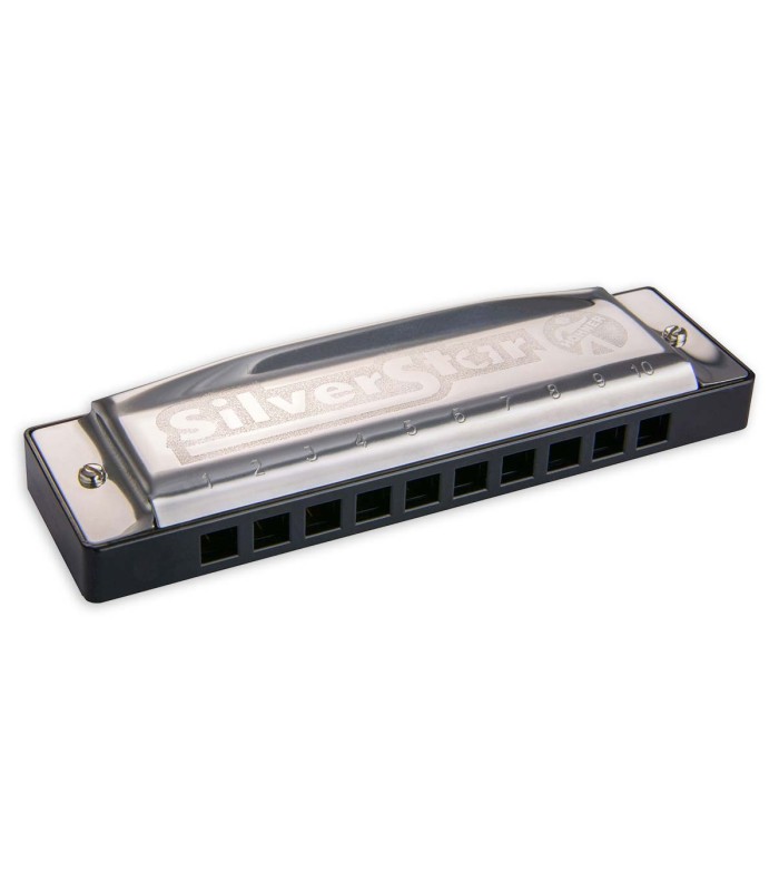 Hohner harmonica model Silver Star in A with 10 holes