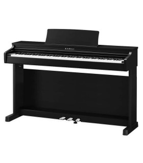 Piano digital Kawai modelo CX-202B con 88 teclas y con acabado premium satin black (negro)