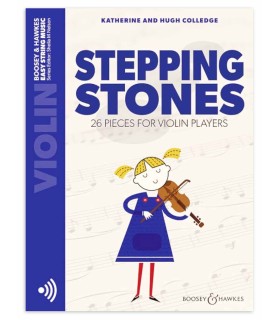 Libro Stepping Stones 26 Piezas Violín con audio