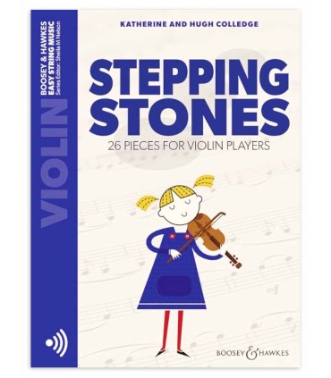 Libro Stepping Stones 26 Piezas Violín con audio