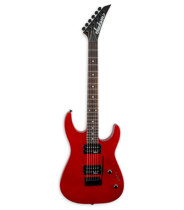 Guitarra eléctrica Jackson modelo JS11 Dinky Metallic Red con Jackson® High-Output Humbucking