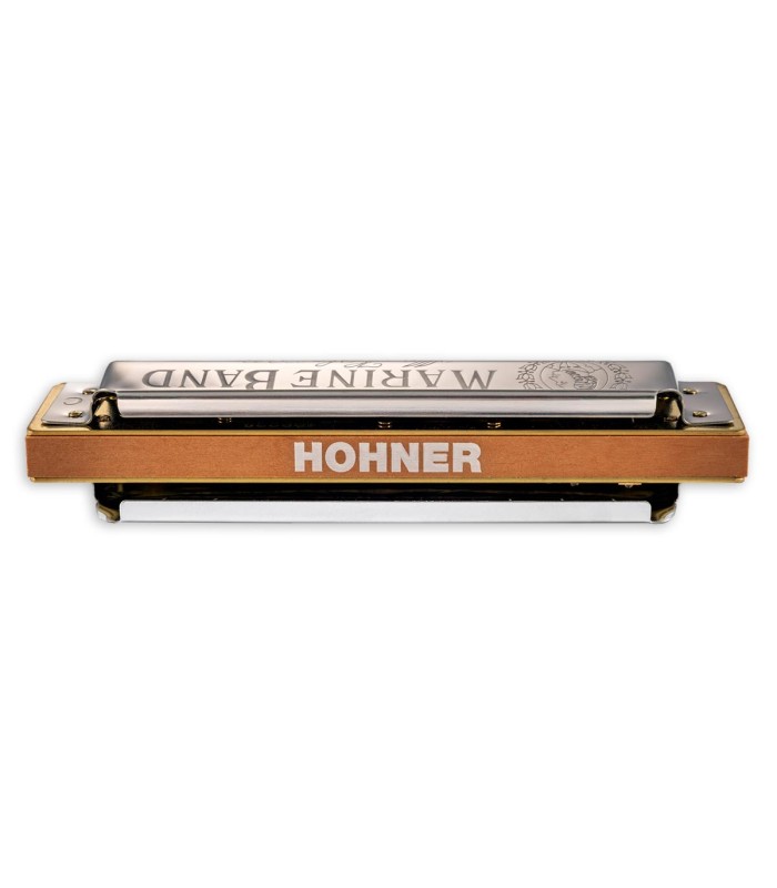 Armónica Hohner modelo M1986086P Marine Band en Sol (G) con peine en madera de peral
