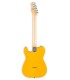 Espalda de la guitarra eléctrica Fender modelo Standard Telecaster Butterscotch Blonde con mástil en arce