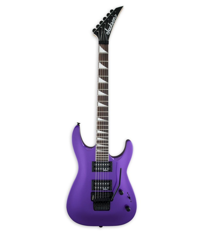 Guitarra elétrica Jackson model JS32 DKA Dinky Arch Top in Pavo Purple color and with Jackson® High-Output Humbucking