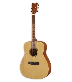 Guitarra acústica Yamaha modelo F400NS Dreadnought Natural Satin com tampo em abeto