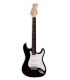 Guitarra eléctrica Beckman modelo Stratocaster con acabado Black (Negro)
