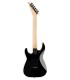 Back of the electric guitar Jackson model JS20 Dinky DKQ 2PT with maple neck
