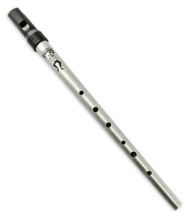 Tinwhistle Clarke model Sweetone in D and in Silver Gray color