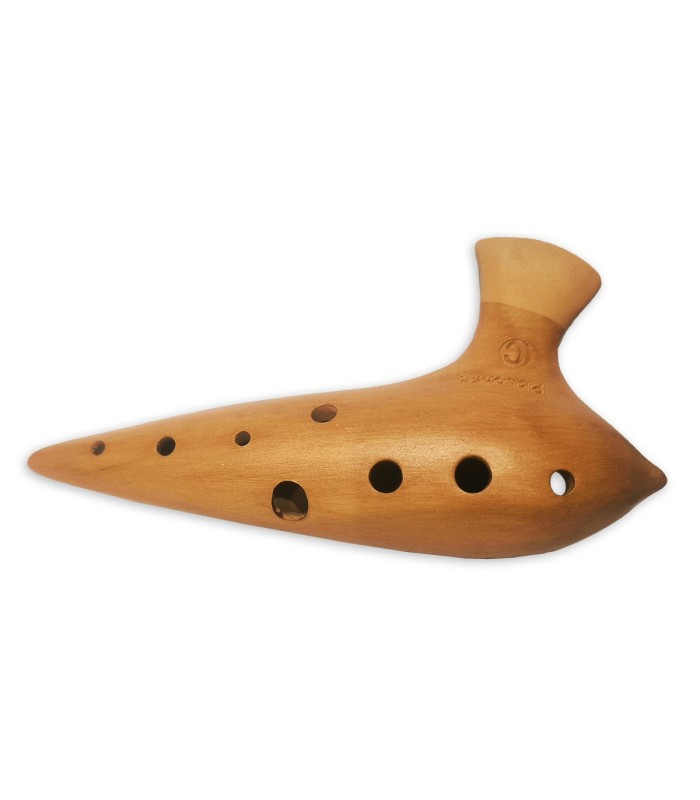 Ocarina Plaschke en Do, fabricada en terracota cocida