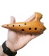Plaschke Ocarina in C with 10 holes, 12 notes including chromatic