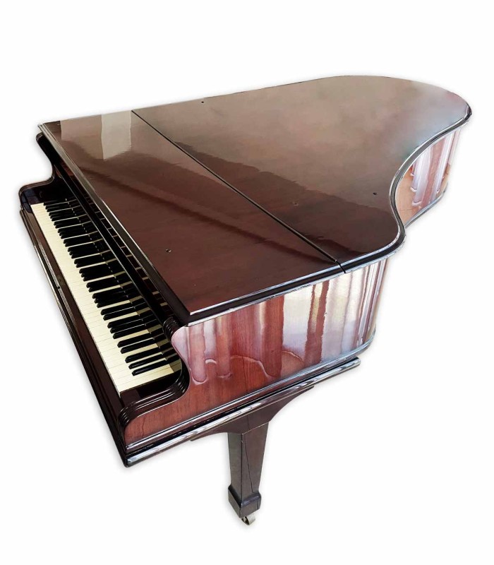 Piano de Cauda John Broadwood & Sons Rosewood 200cm 2 Pedais com Banco